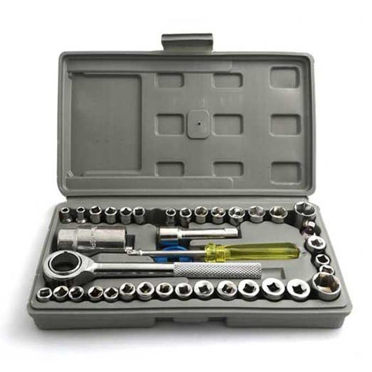 Aiwa 40 PCS Combination Socket Wrench Set
