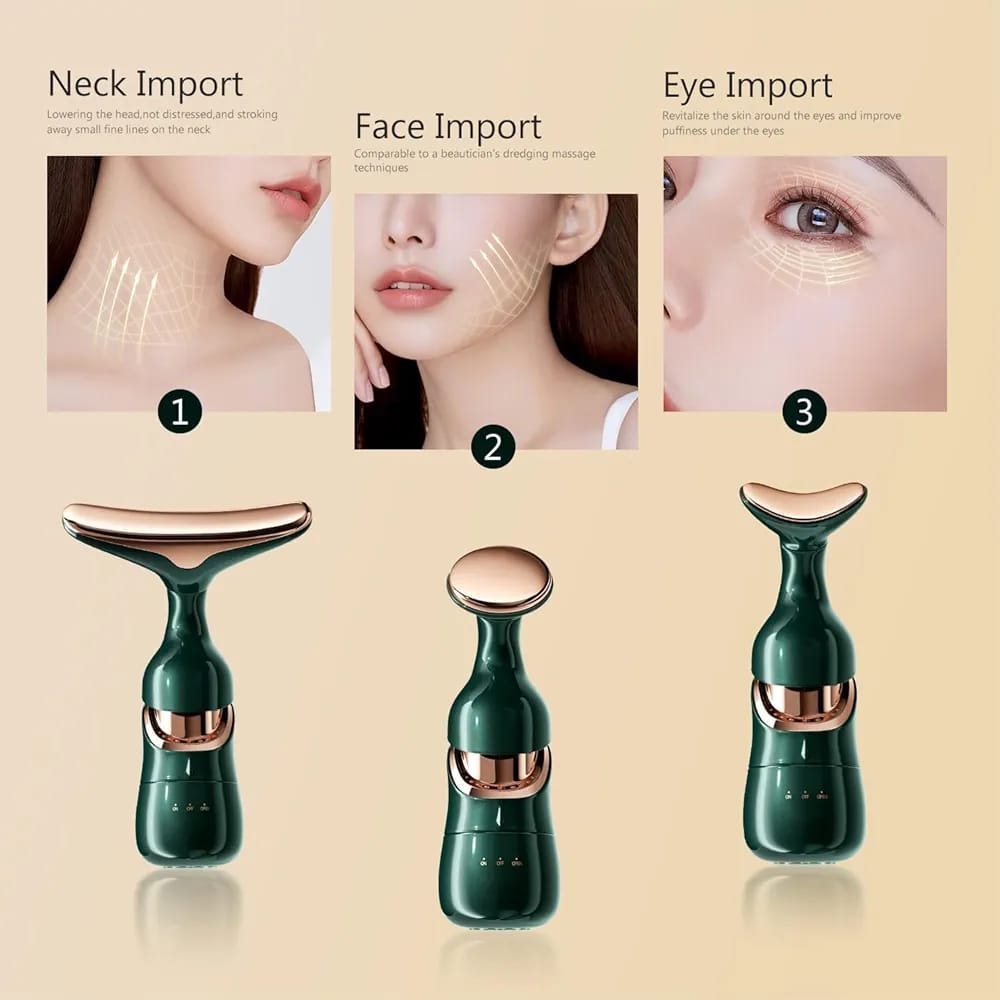 Multifunctional Beauty Massager for Face and Neck