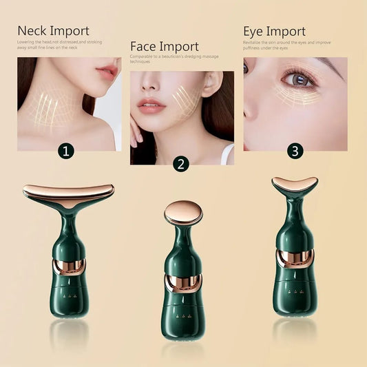 Multifunctional Beauty Massager for Face and Neck