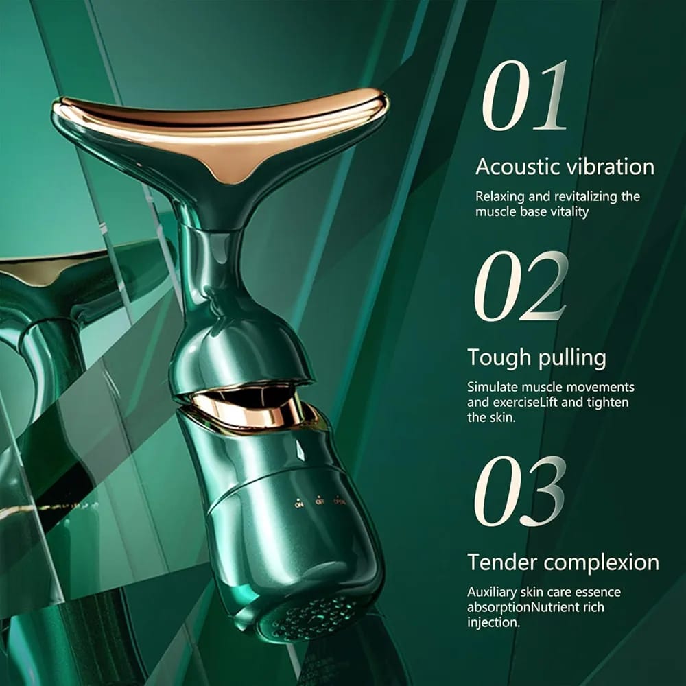 Multifunctional Beauty Massager for Face and Neck