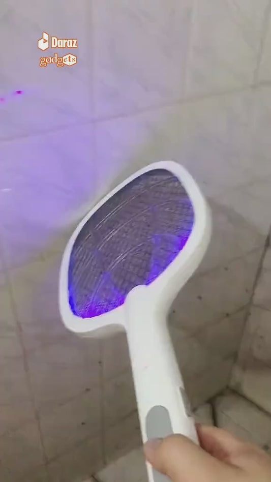 Rechargeable Mosquito Racket With Stand